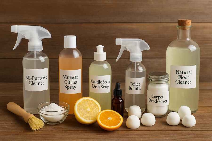 8 Green Cleaners You Can Make at Home Right Now