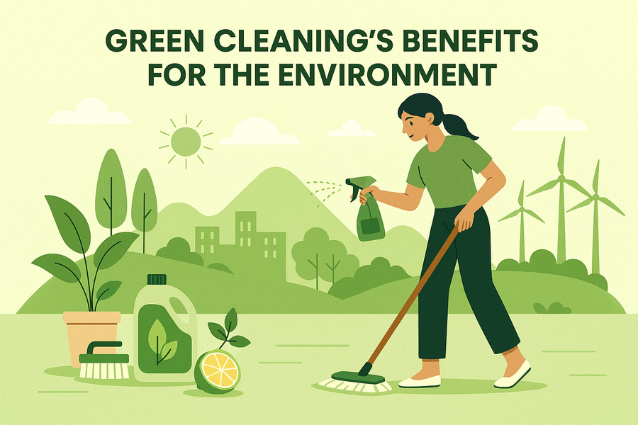 Green Cleaning’s Benefits for the Environment