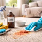 Is it possible to clean carpets with Hydrogen Peroxide